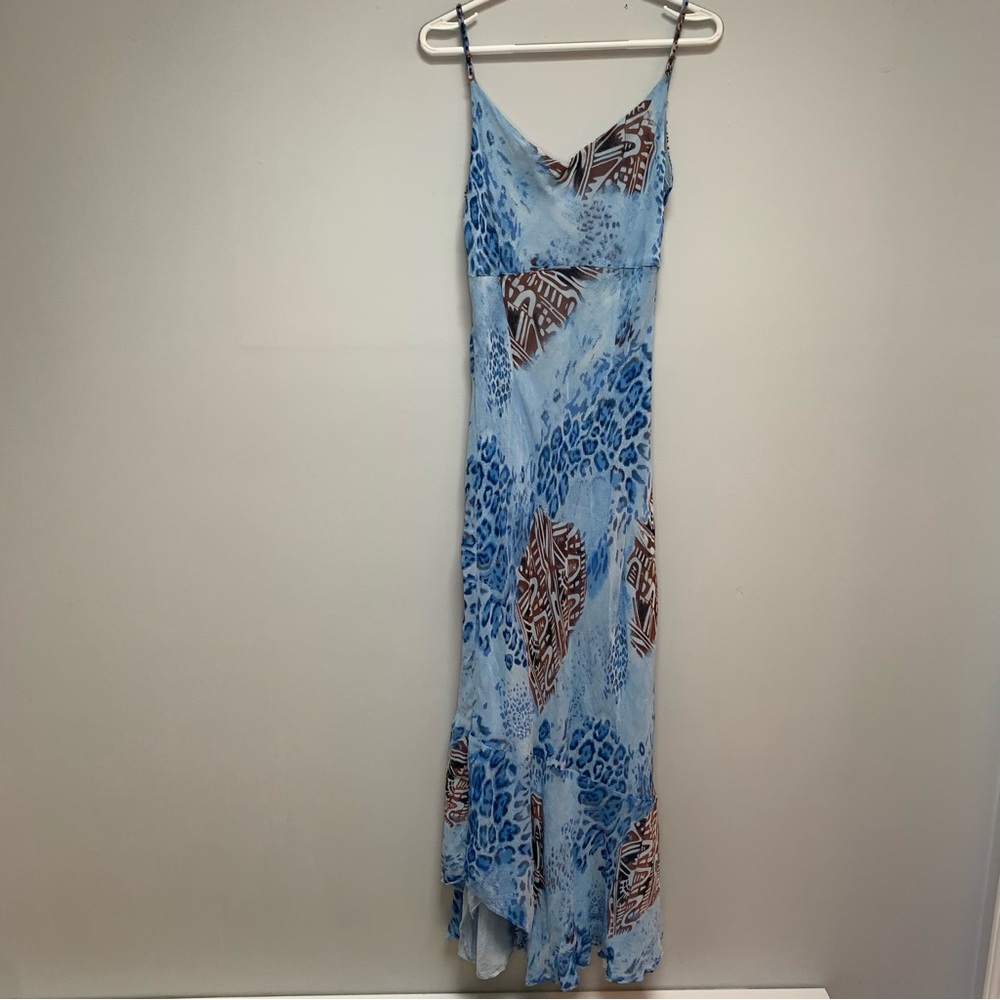Vintage DERHY French style Eurosummer Romantic Spaghetti Strap Pinterest Dress